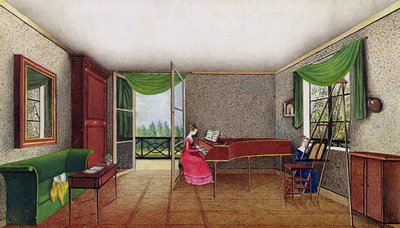 Ein russisches Interieur von Micheline Blenarska